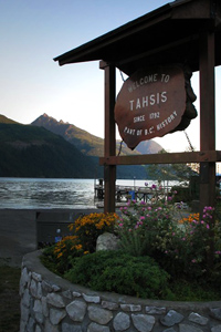 Tahsis, a great place to grow business