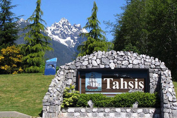 Tahsis Sign