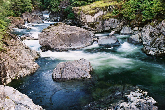 Leiner River in Tahsis