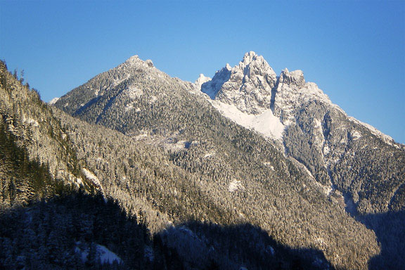Rugged Mountain in Tahsis